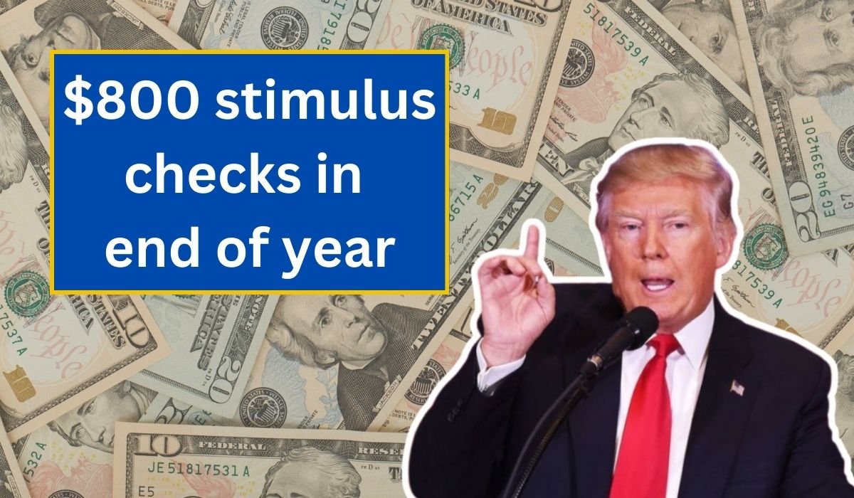 $800 stimulus checks in December