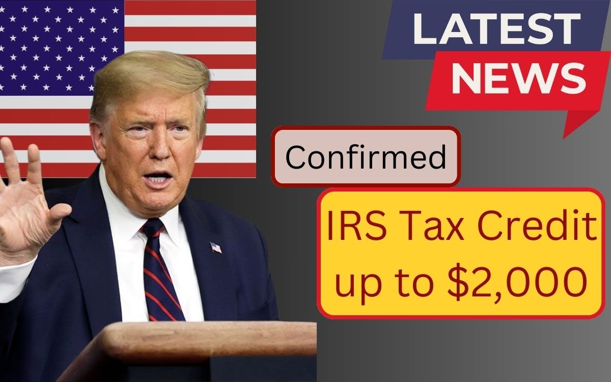 IRS tax credits of up to $2,000